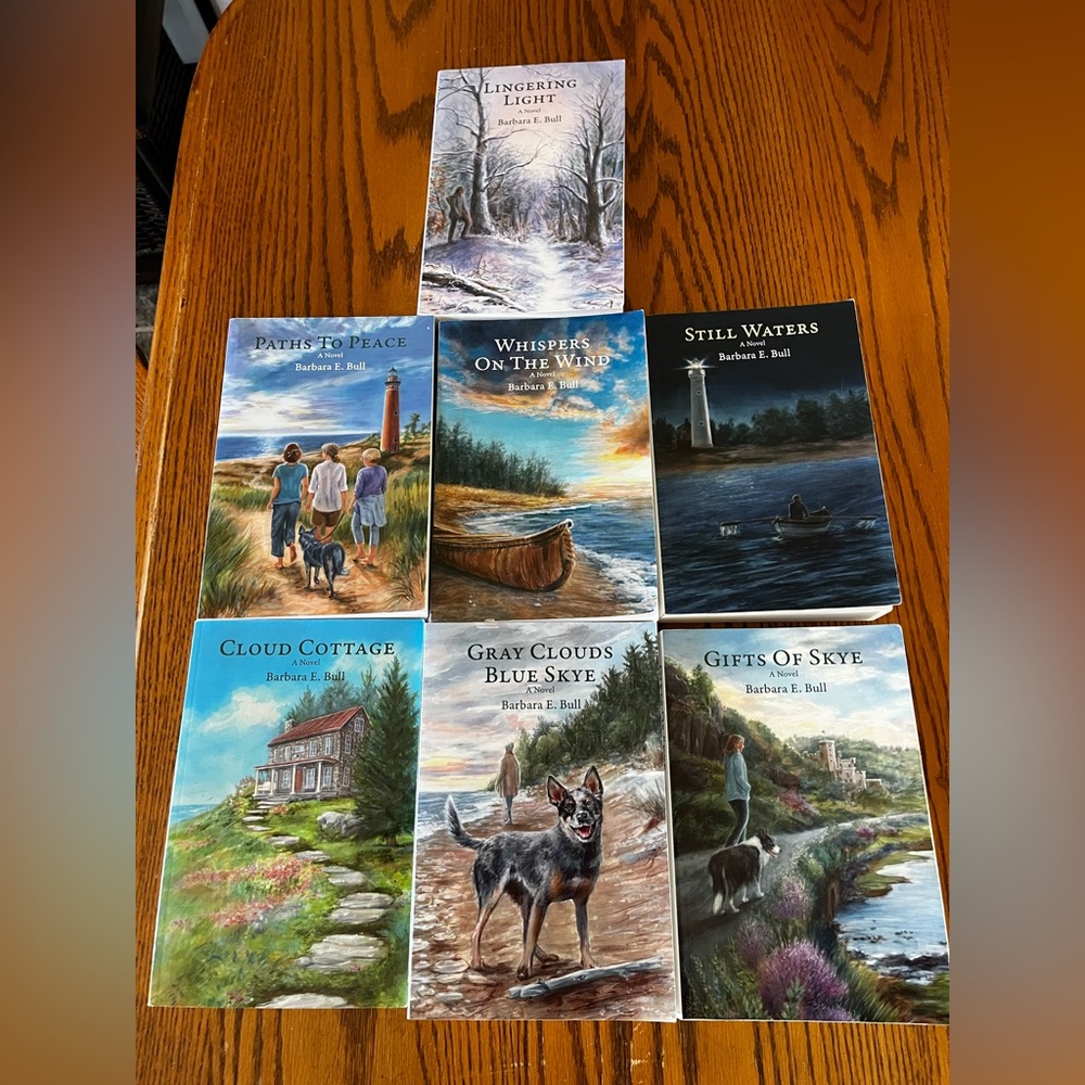Barbara E. Bull Book Collection cloud cottage series lot of 7 books